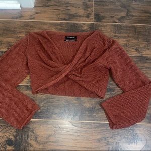 Urban outfitters cropped sweater